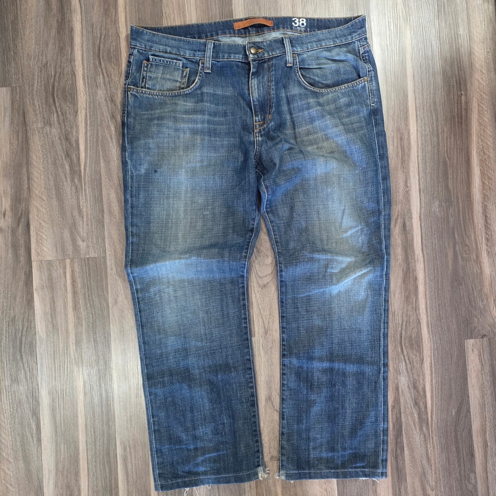 Joe's Jeans Classic Fit Medium Wash Straight Leg Denim Jeans Mens 38x27